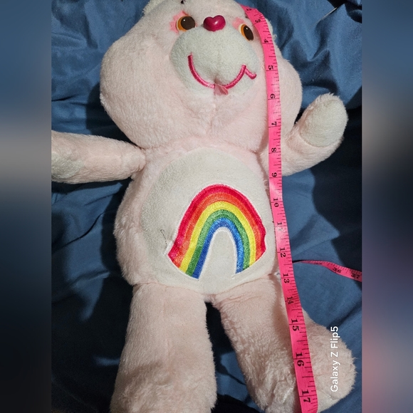 Care Bears 1983 ORIGINAL Vintage Kenner Cheer Bear - Picture 2 of 8